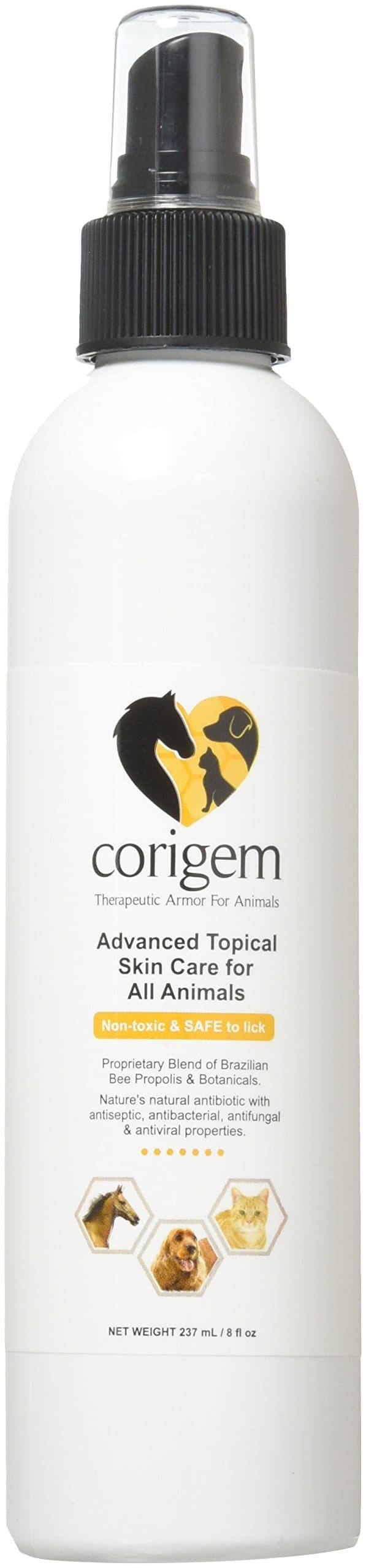 Easyology Pets 8 oz Corigem Serum Spray | Pet Wound Itch, and Infection Skin Care | Antiseptic