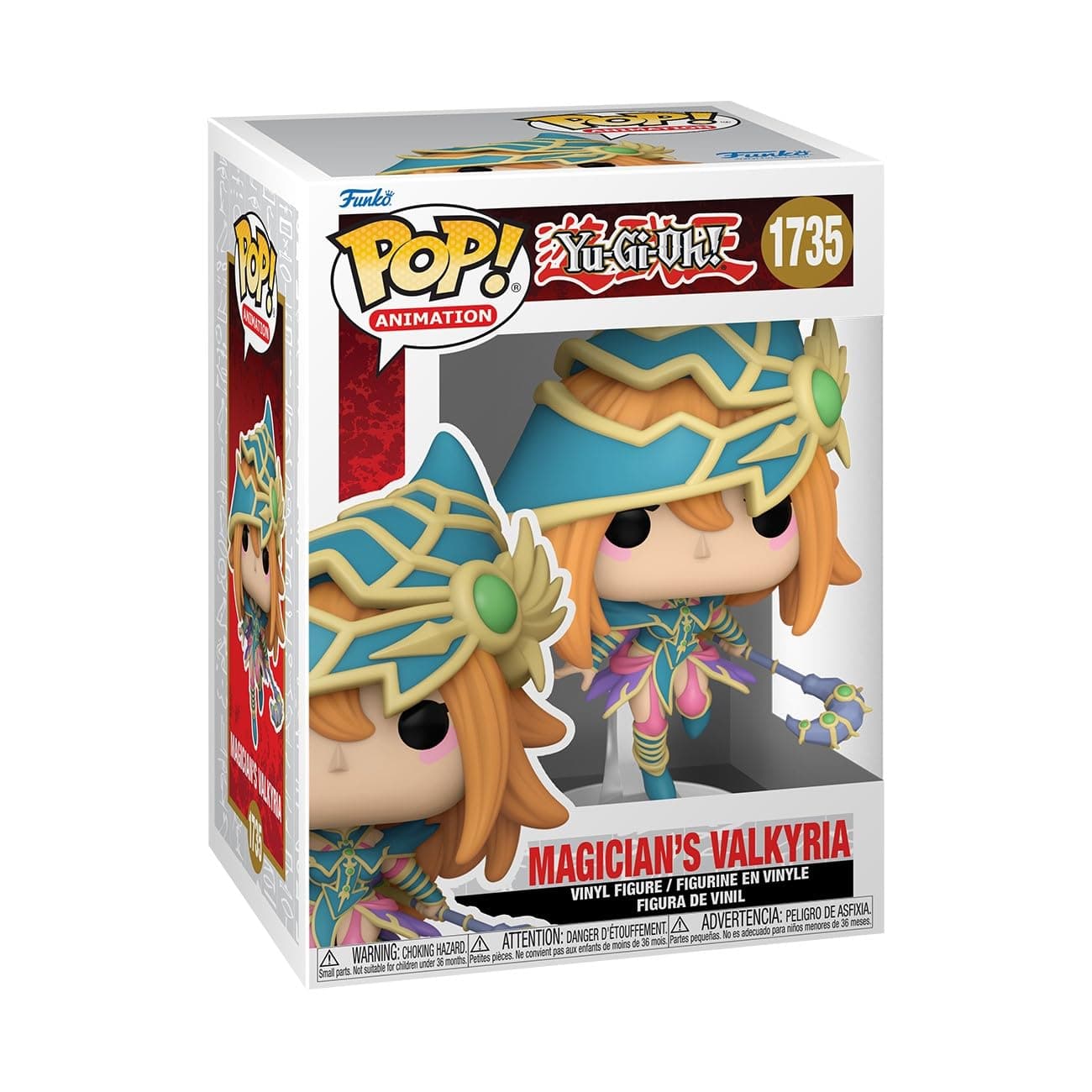 POP! Animation: YGO - Magician's Valkyria - Yu-Gi-Oh! - Collectable Vinyl Figure - Gift Idea - Official Merchandise - Toys for Kids & Adults - Anime Fans - Model Figure for Collectors