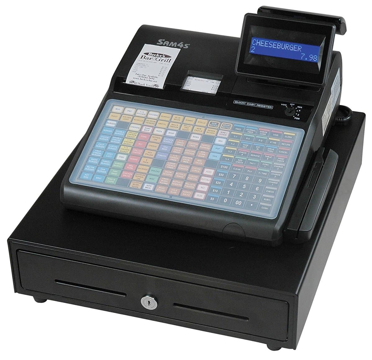 ER940 100 Department Food Service Cash Register