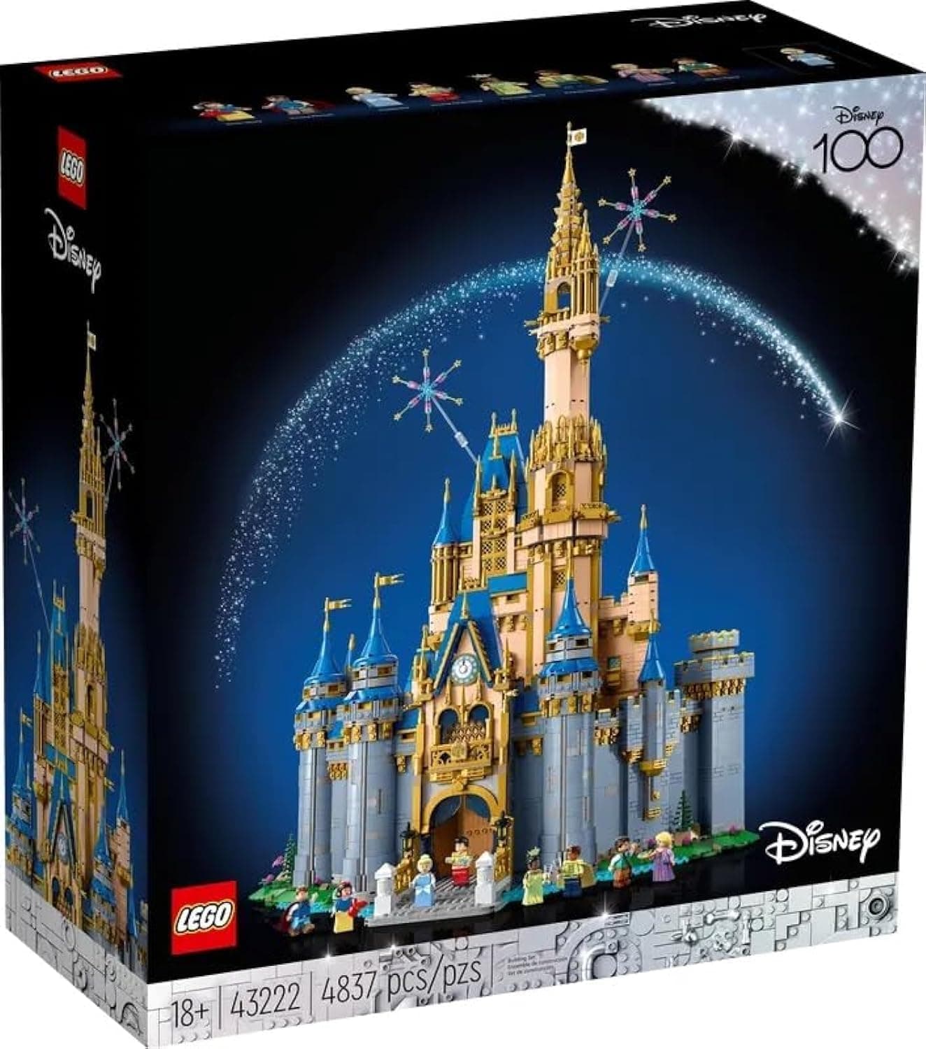 LEGO - Disney Building Blocks Set For Kids, 43222, 47 Pcs