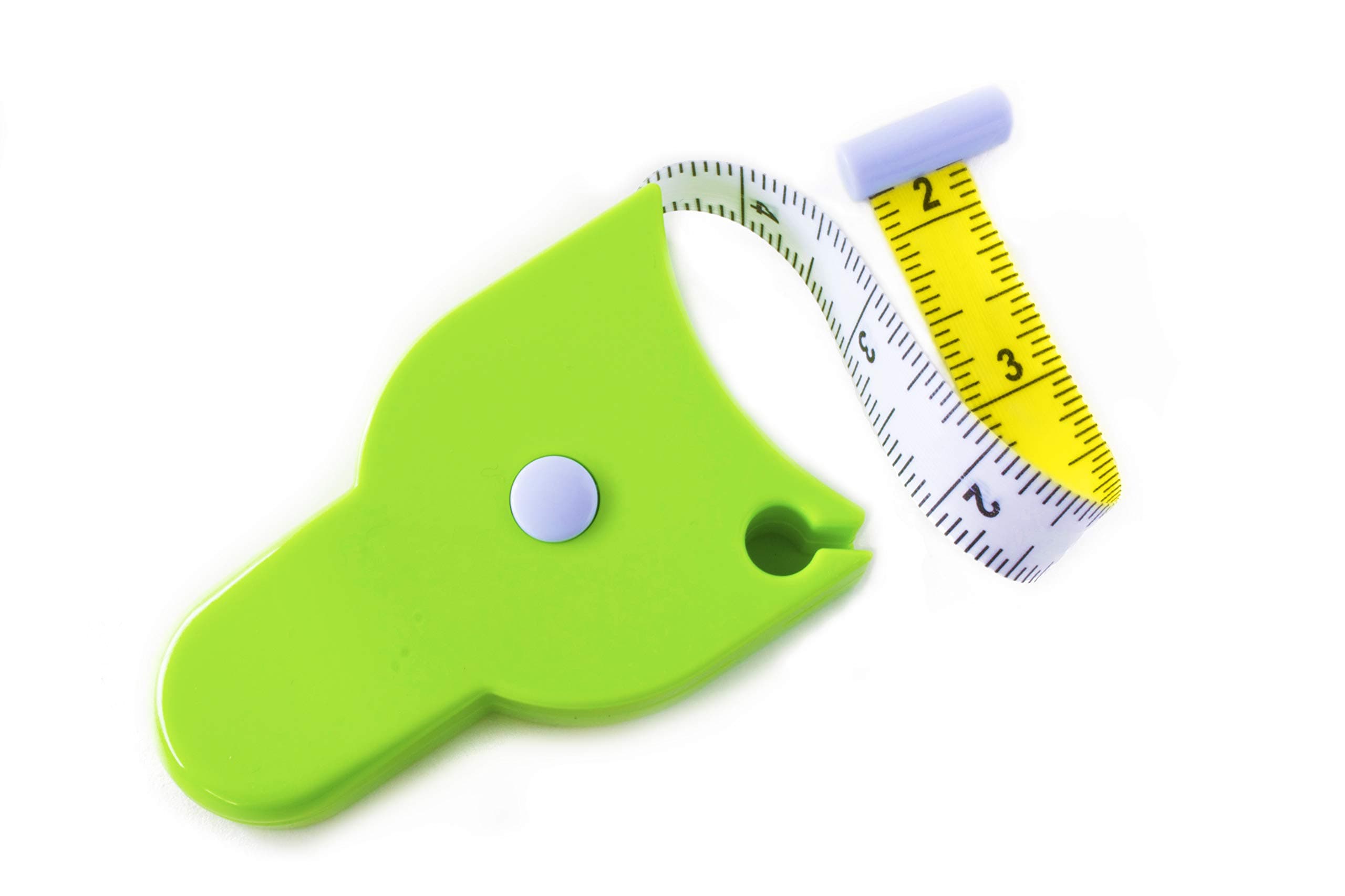 PERFECT MEASURING TAPE Body Measure - 80 Inch Automatic Telescopic Measure - Retractable for Body: Waist, Hip, Bust, Arms, and More (Green - 80 inch)