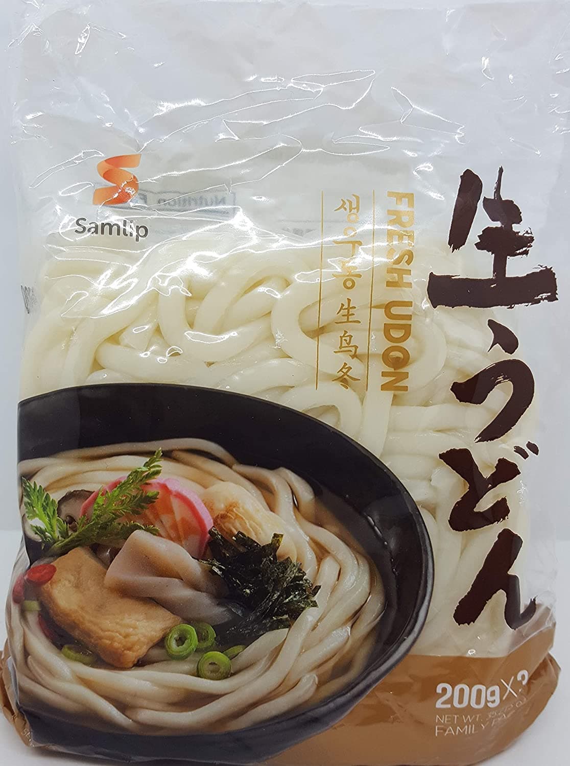 Samlip Fresh Udon (Pack of 3) 600g