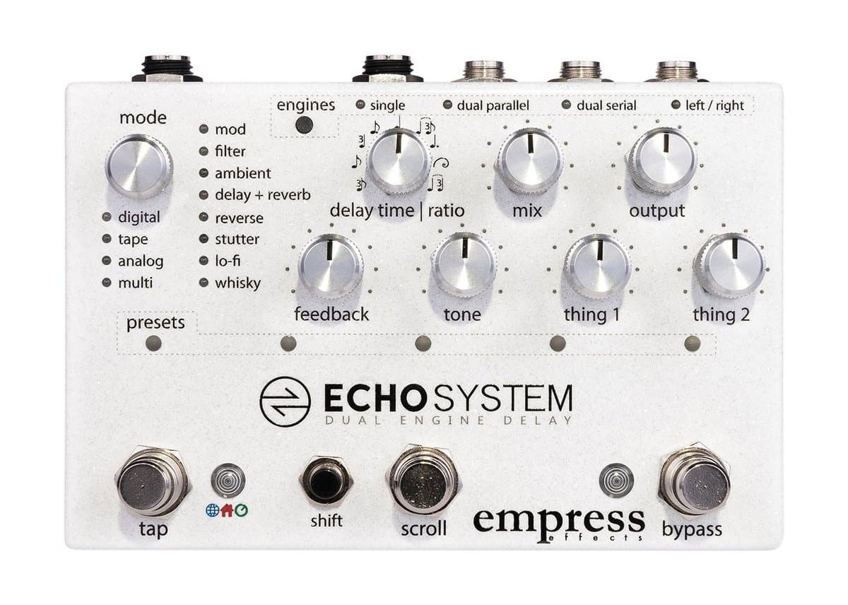 Echosystem Delay Effect Pedal