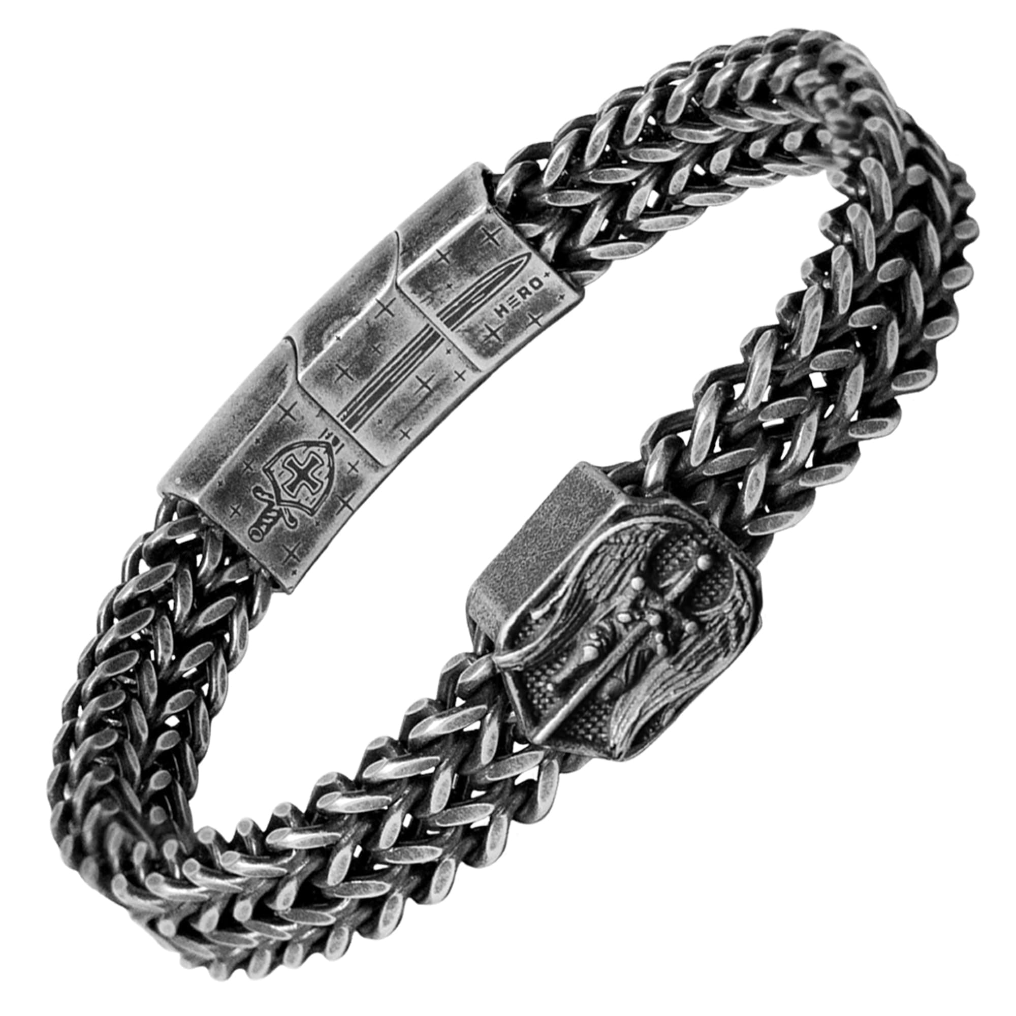 Hero Company Saint Michael Defend Us Bracelet - Helps Pair Veterans With A Service Dog Or Shelter Dog