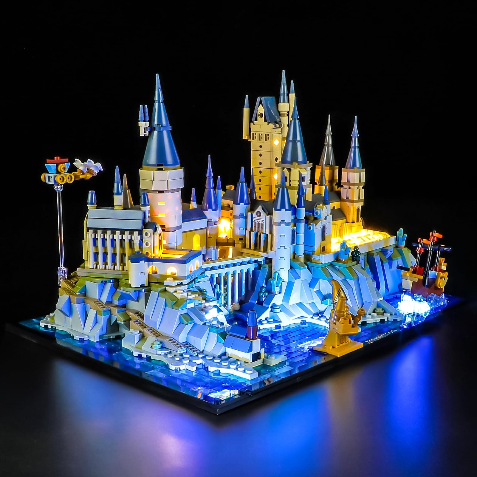 Led Lighting Kit for LEGO-76419 Hogwarts Castle and Grounds - Compatible with Lego Harry Potter Building Set- Not Include Lego Set