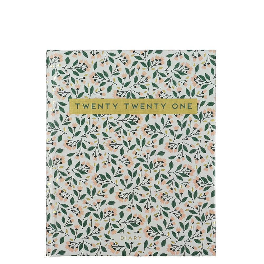 Paperchase Square Traditional Floral 2021 Diary