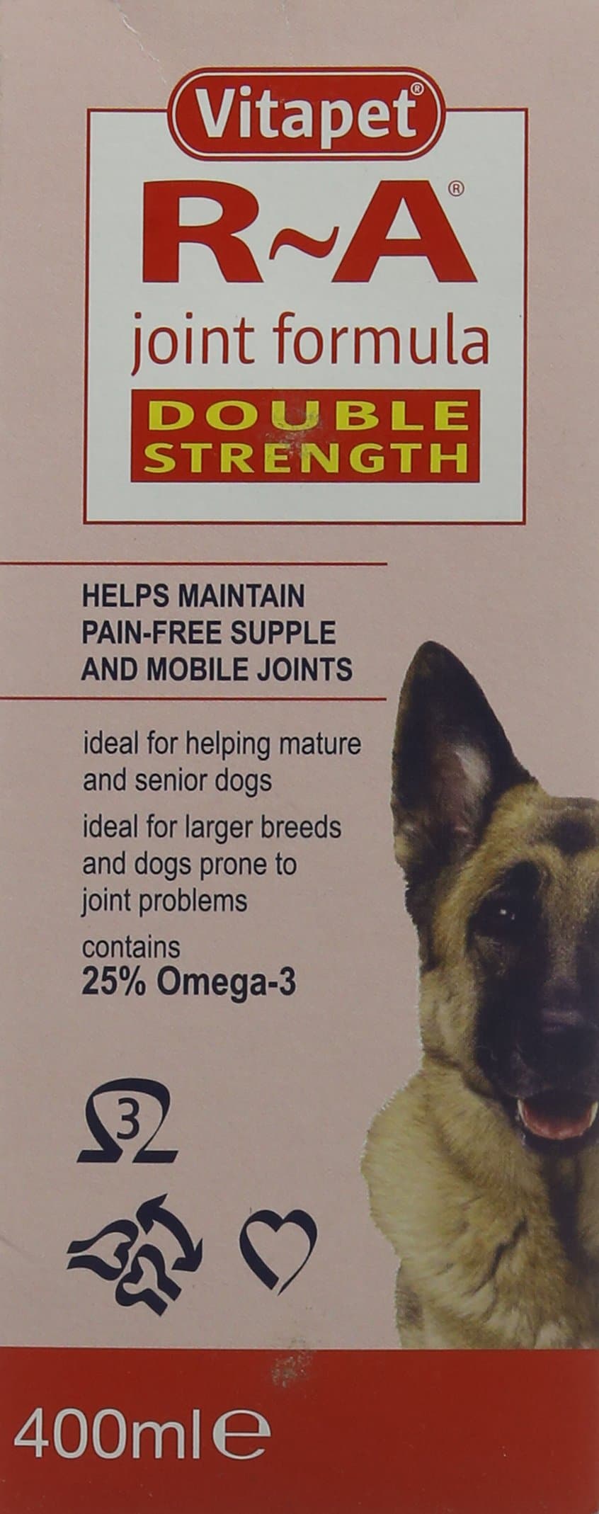 Vitapet R-A Joint Formula (Double Strength 1.2 Litre) Daily supplementation for dog