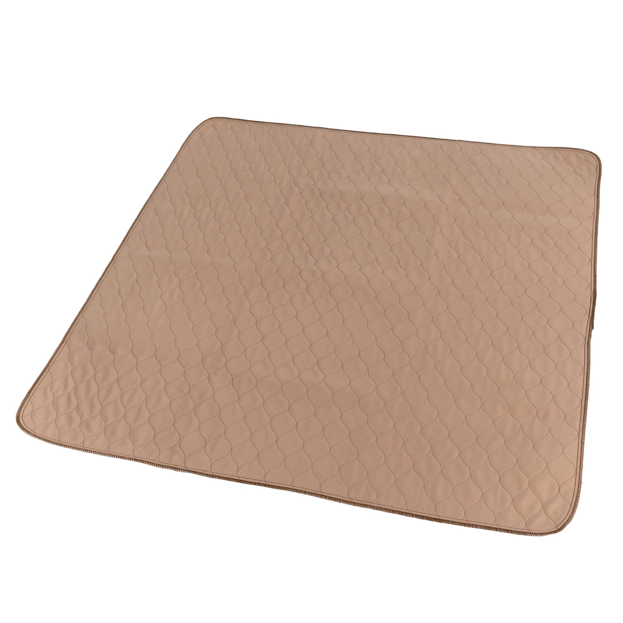 Reusable Dog Pee Pads - Dogs Waterproof Training Pads - Washable & Sanitary - Rounded Corners - Laminated, Lightweight, Durable - Pet Essentials Puppy Training, Whelping - 41"x41" w/ Grommets