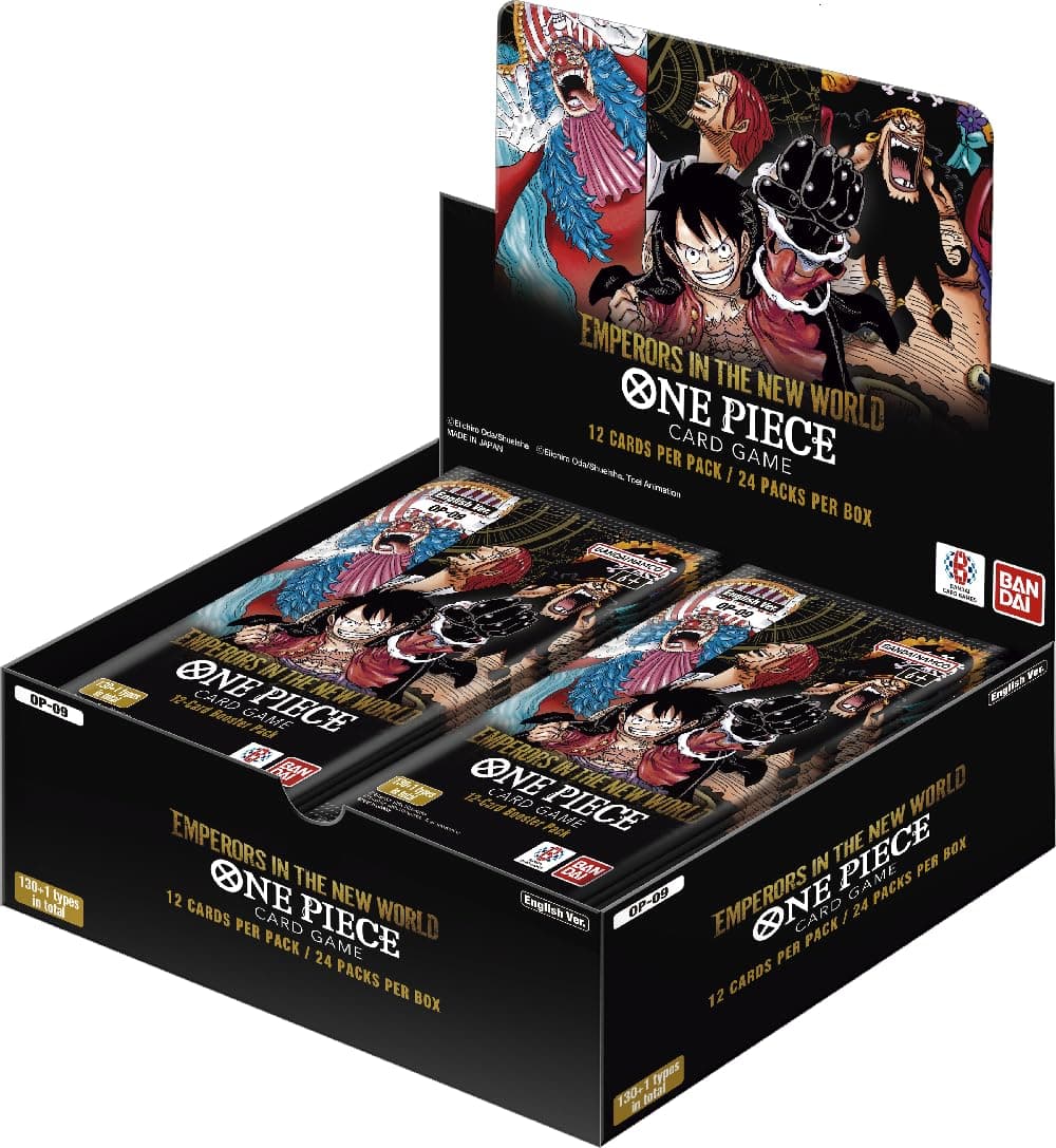 One Piece TCG Card Game OP09 - The Four Emperors - Booster Display EN