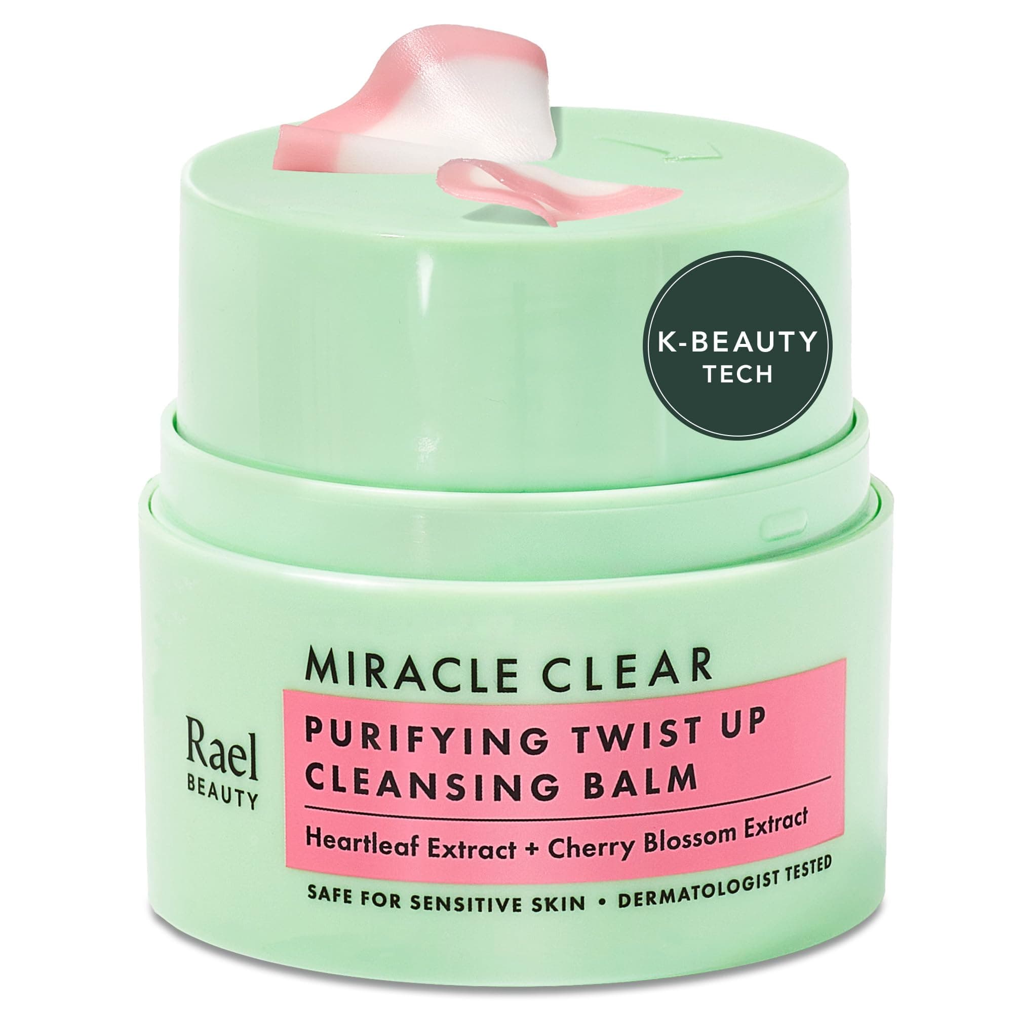 - Rael Miracle Clear Facial Cleanser – Makeup Remover, Daily Face Wash, Gentle Deep Pore Cleansing Korean Skin Care for Oily & Combination Skin (Cleansing Balm, 1.69 fl. oz)
