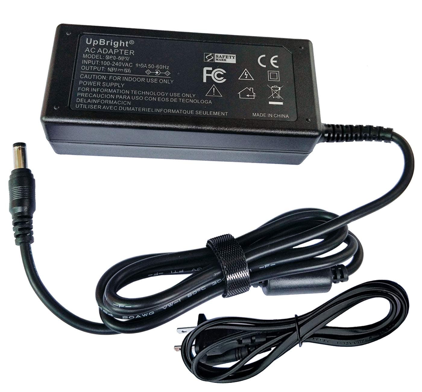UPBRIGHT12V AC/DC Adapter Compatible with APEX Digital LE24E5 LE 24E5 LE24 E5 24 inch LE1913M LE1913 M LE 1913 M 19" LED LCD Television HD TV HDTV DC12V 2.5A - 3A 12VDC Power Supply Cord Charger PSU