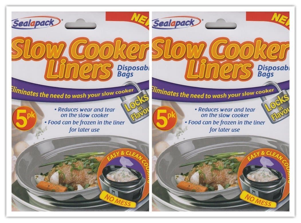 Pajee 10 Pack Slow Cooker Liners Cooking Bags For Round & Oval Cookers TM