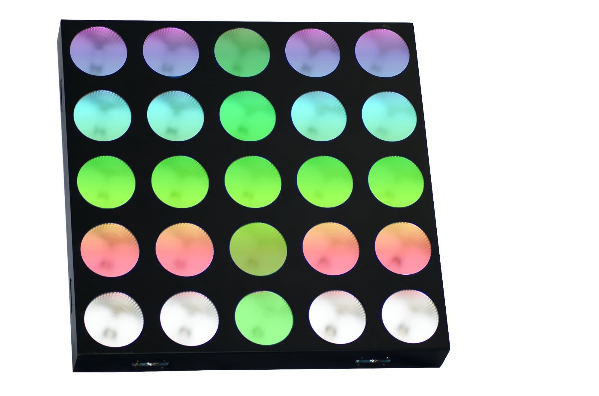 Rasha Professional RPAS Matrix Gar LED Wash Panel Combined of 25 Small Multicolored Lights with Built-in Dynamic and Static Patterns+ A Year Warranty, Black