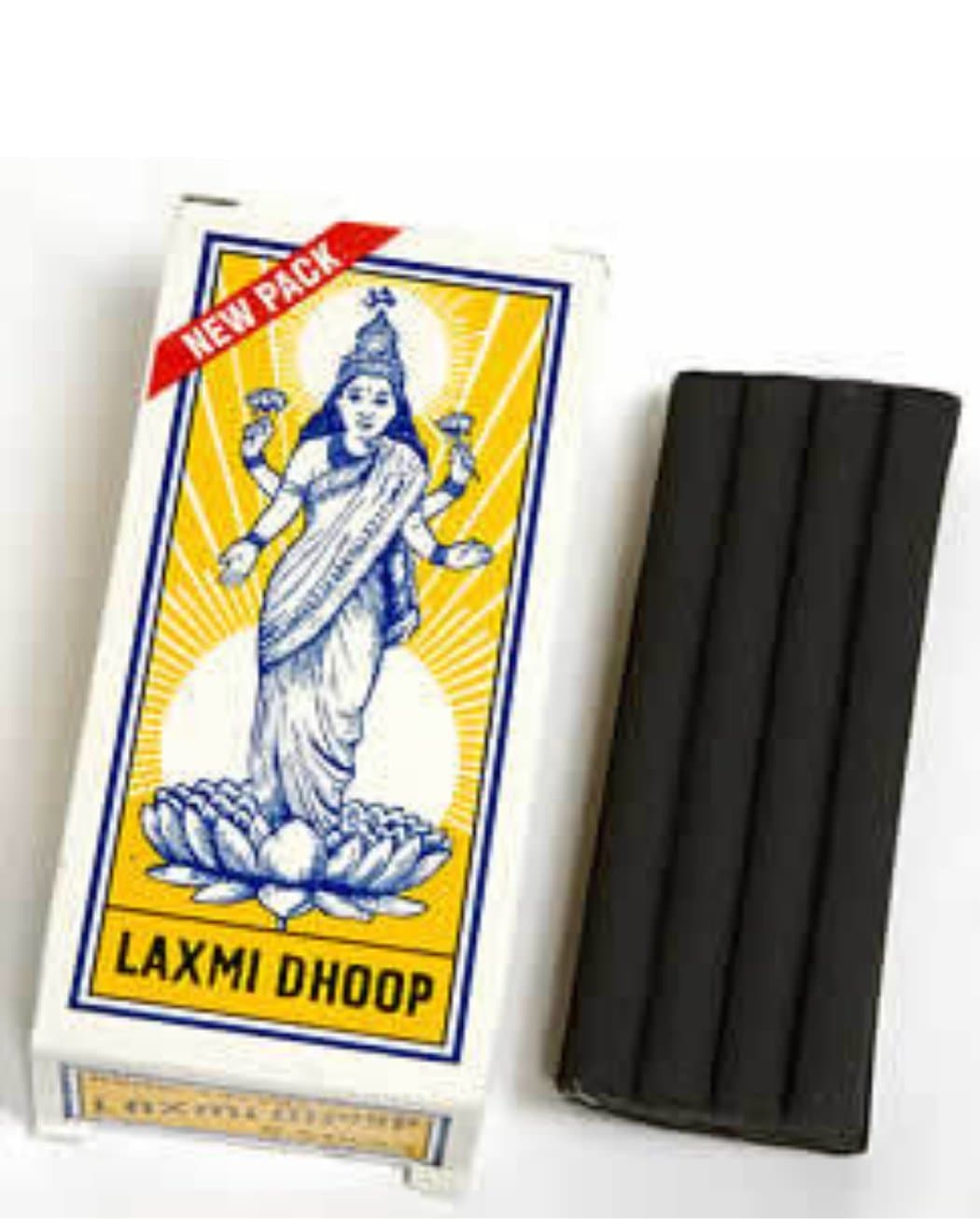 Laxmi Dhoop Sticks Mysore Sugandhi Dhoop Large Soft Mouldable Pooja Dhoop (8 Sticks x 1pack)