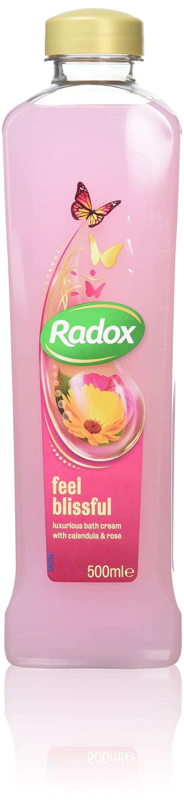 Radox Feel Blissful Bath Soak with Calendula and Rose, 500 ml, Pack of 6