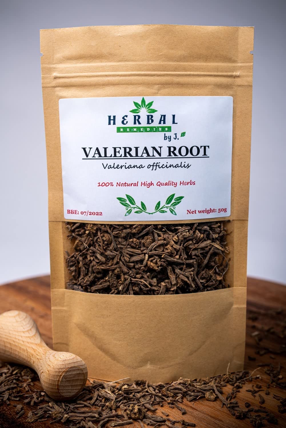 Valerian Tea Dried Loose Cut Root/Sleep Nervous Calm Relax - Valeriana officinalis - Herbal Remedies by J. - Kozlek lekarski