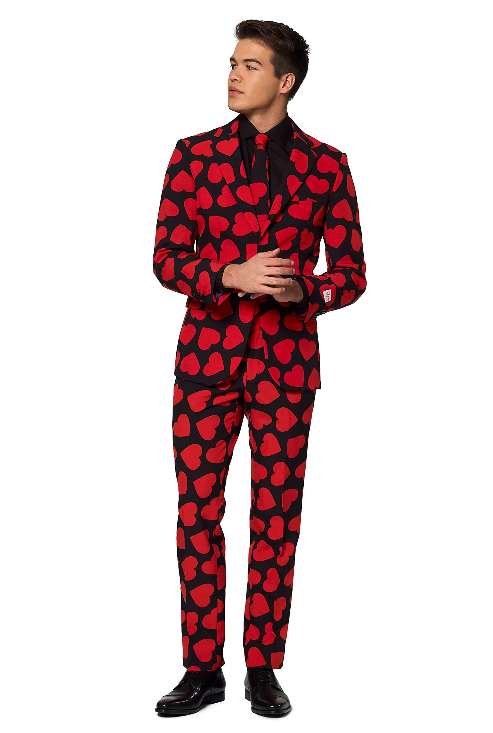 OppoSuits Men's Prom Suits Cannaboss – Comes with Jacket, Pants and Tie in Funny Designs