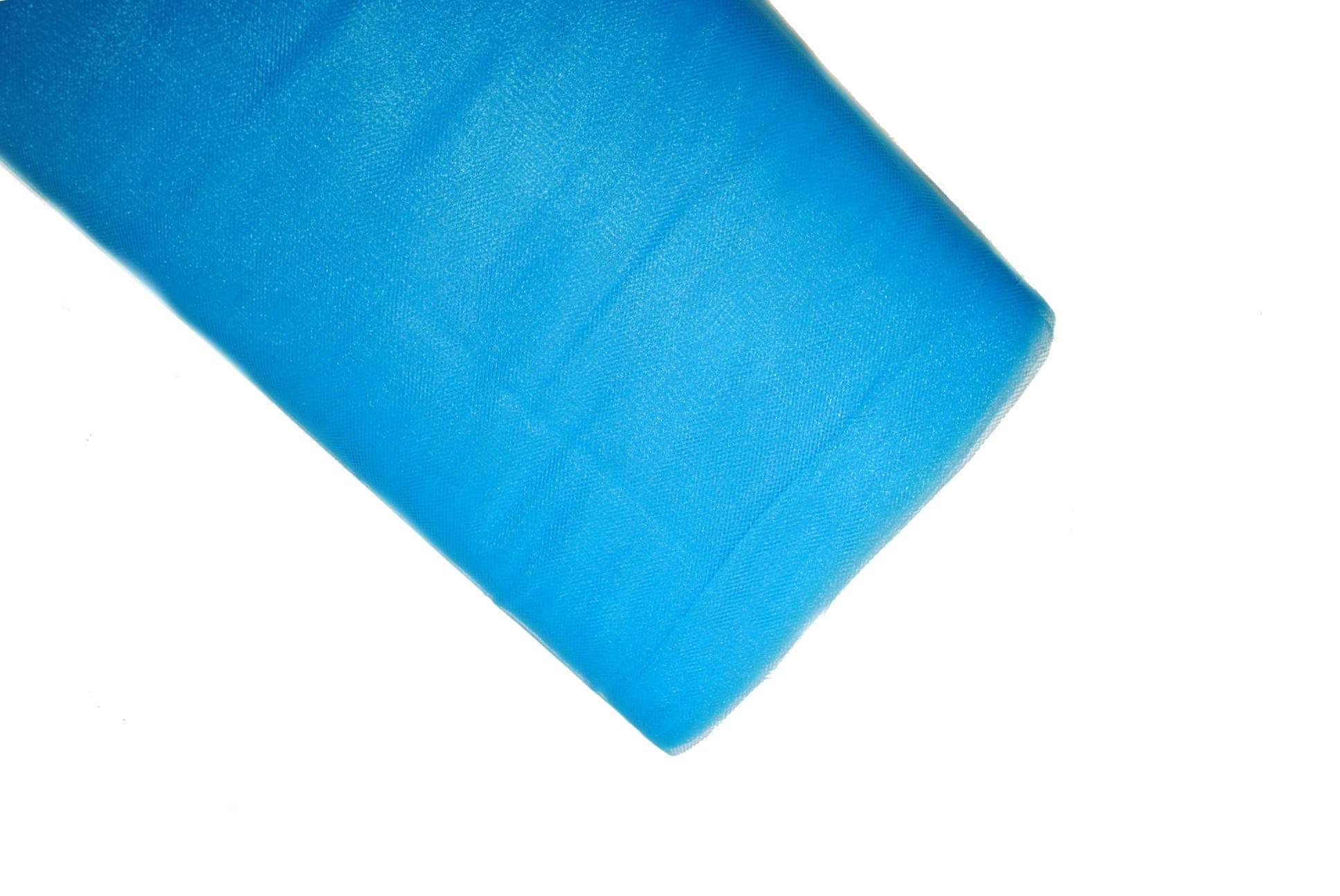 54" by 40 Yards (120 ft) Fabric Tulle Bolt for Wedding and Decoration (Turquoise)