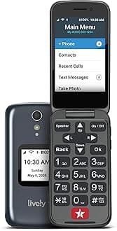 Lively GreatCall - GreatCall Flip - Grey - from The Makers of Jitterbug