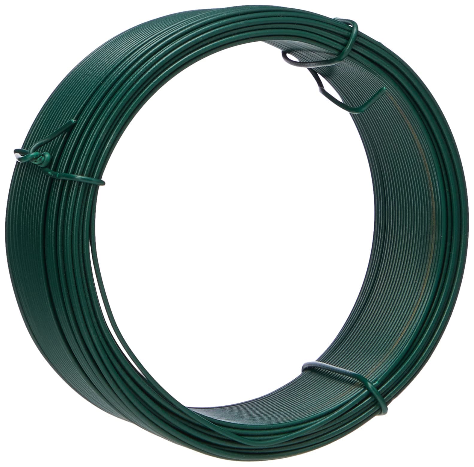 Merriway® BH00134 Plastic Coated Garden Wire, 1.2 mm x 0.75 (30 meters) - Green