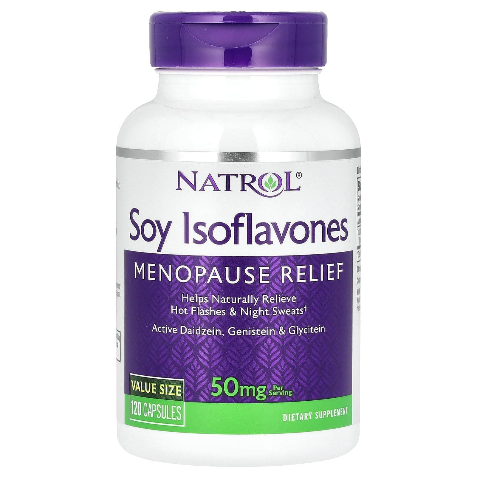 Natrol, Soy Isoflavones, 120 Capsules (10 mg per Capsule)