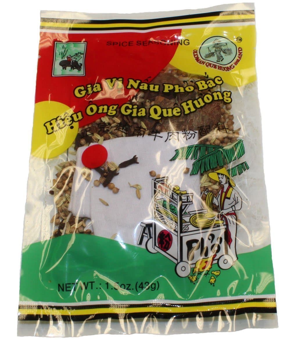 Old Man Que Huong Pho Bac Spices 6 Packs Gia Vi Pho Bac
