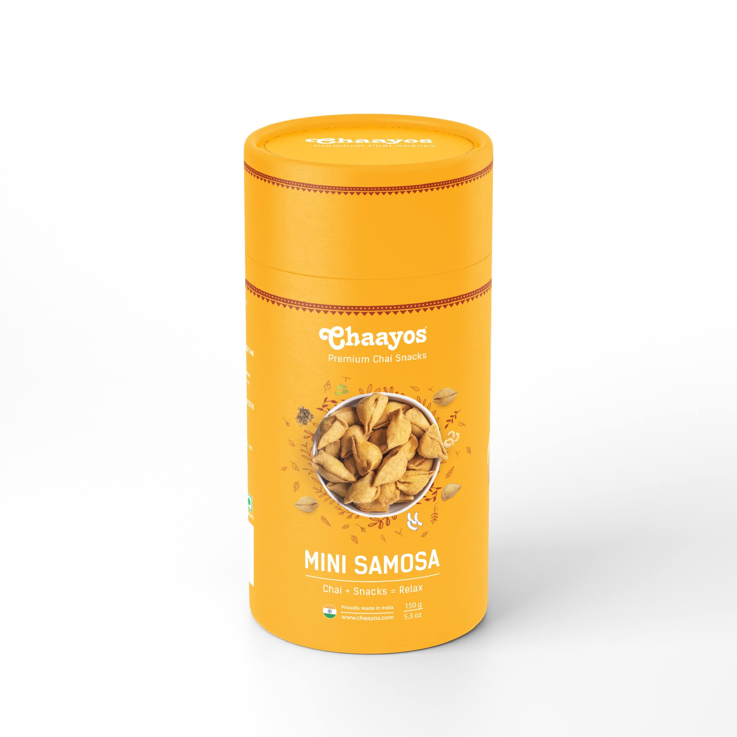 Chaayos Mini Samosas (150g Pack)