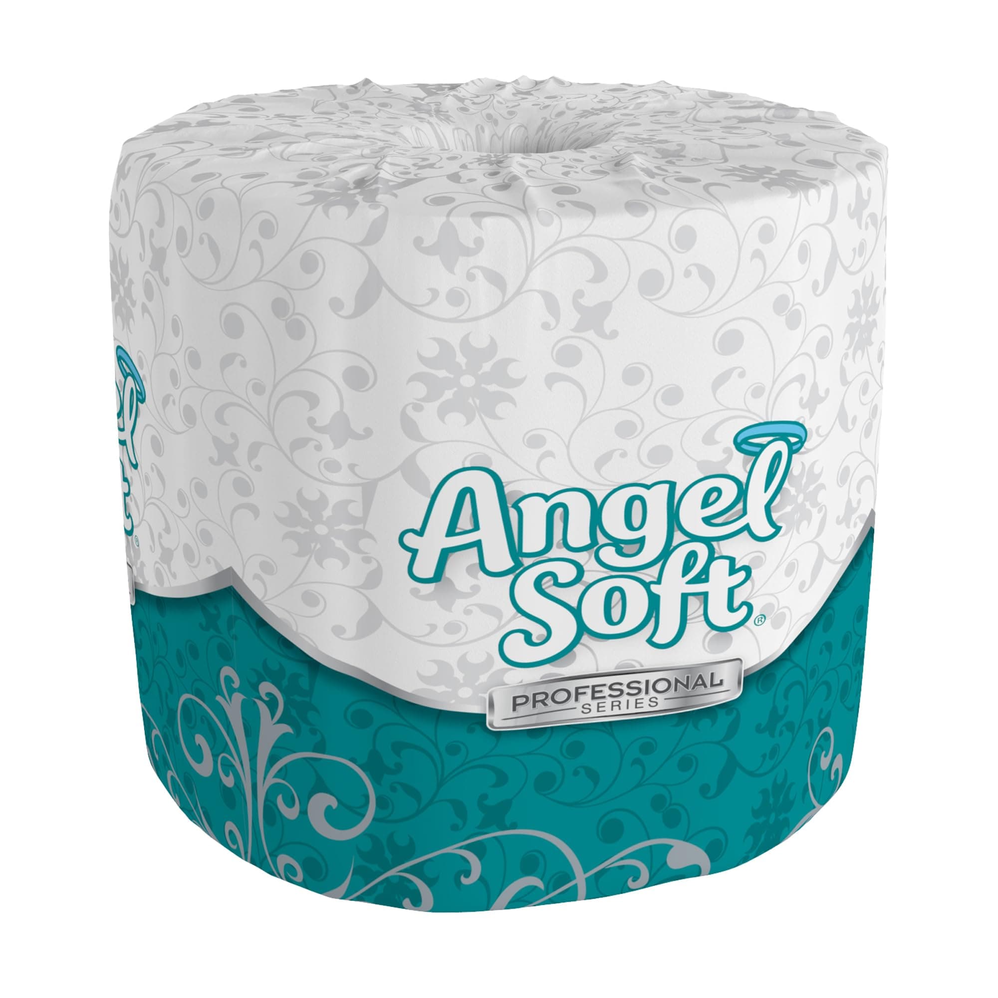 Angel Soft Toilet Paper, 16880, Bulk Case of 80 Rolls, 450 Sheets Per Roll, Individually Wrapped, 2-Ply Soft and Strong Toilet Tissue