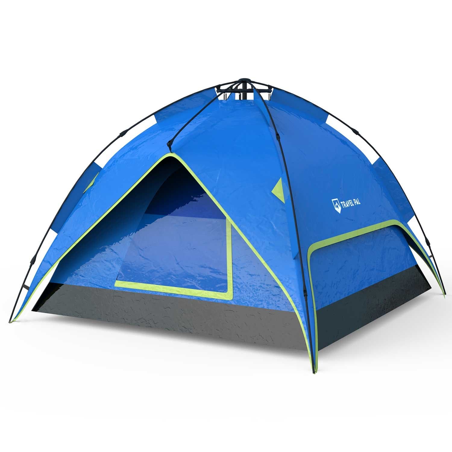Travelpal Quinta 60 Seconds Quick Tent Top Quality Tent 3 Person Tent 190T Polyester 3000 mm Hydrostatic Head Fiber Glass