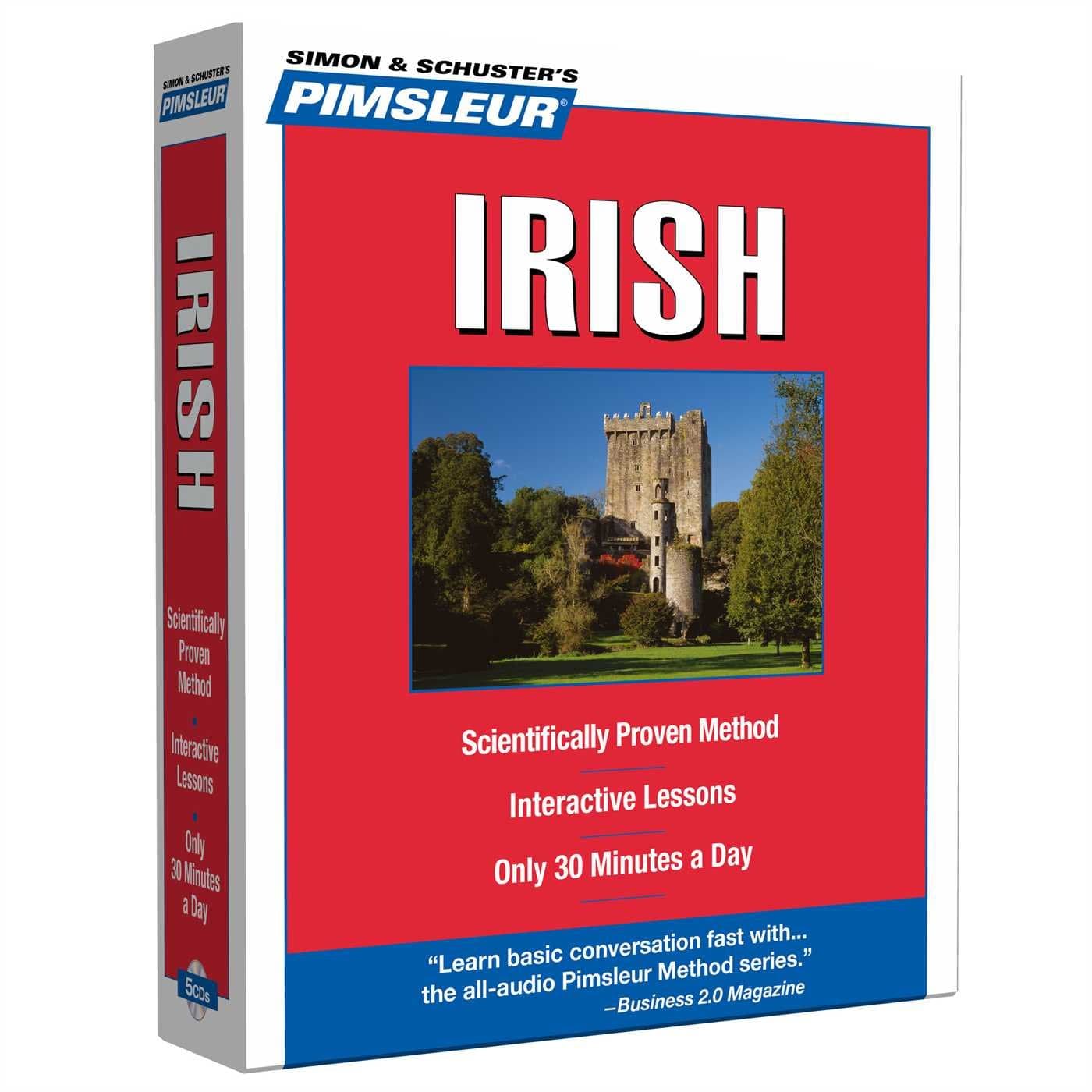 Pimsleur Irish Level 1 CD: Learn to Speak and Understand Irish (Gaelic) with Pimsleur Language Programs (Volume 1) (Compact)