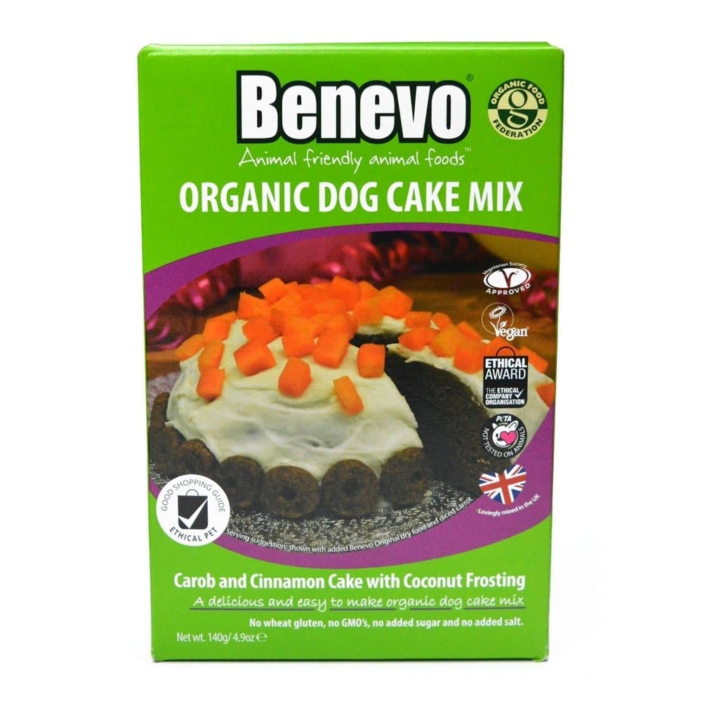 Benevo Organic Dog Cake Mix (140g) (May Vary)