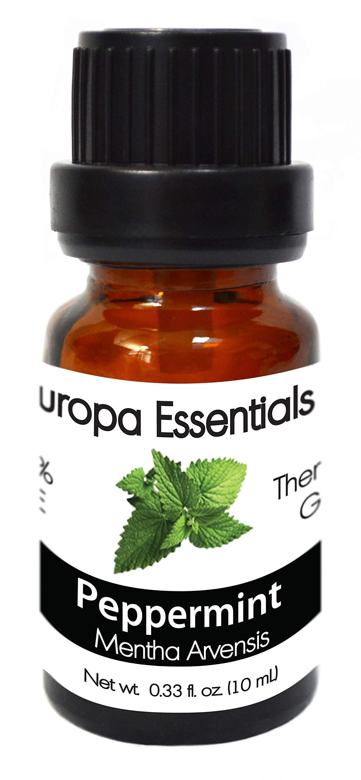Europa Essentials 100% Pure Therapeutic Grade Essential Oils, 31 Aromatherapy Scents Collection – Peppermint, 10ml