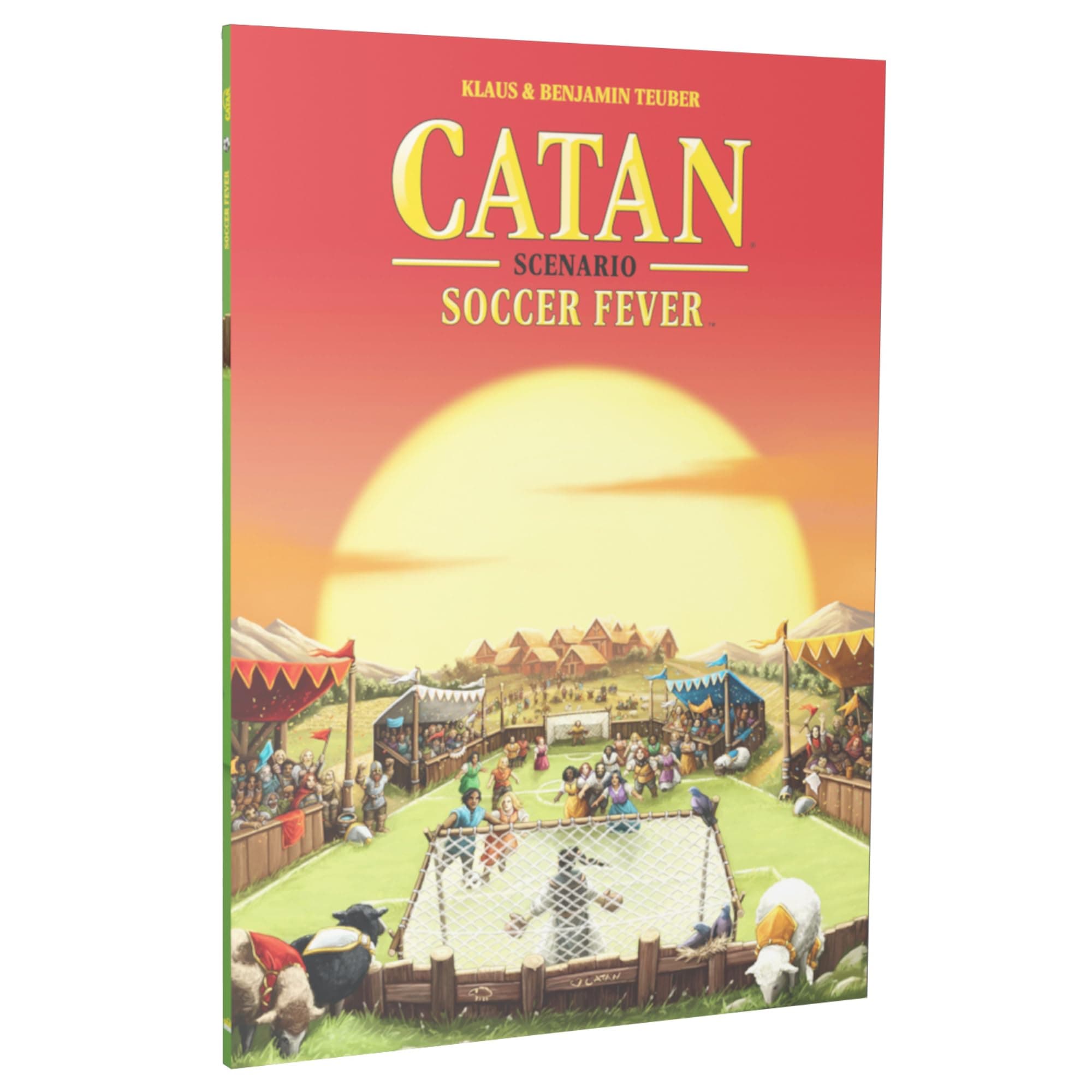 Studio | Catan Soccer Fever Scenario | Board Game | Ages 10+ | 3-4 Players | 75 Minutes Playing Time