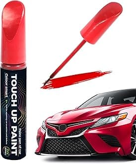UBOG Touch Up Paint Pen,Touch Up Paint for Cars,Car Accessories Car Touch Up Paint, Automotive Paint Pen Scratch Repair,Car Remover Scratch Paint Pen,Car Paint Pen for Erase Car Scratches (Red)