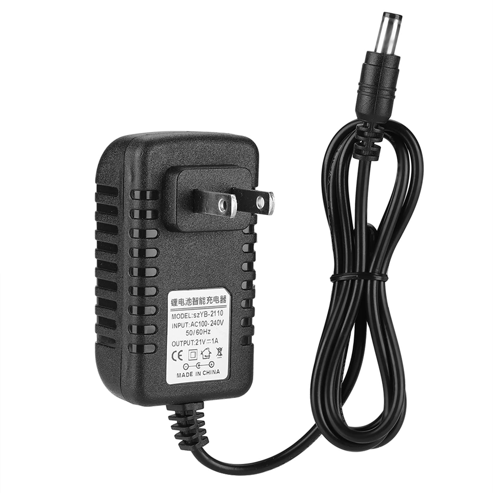 21v Lithium Battery Charger with a 21 Volt Output 18v Wall Supply 4.0ah rcqx202000926 ion String Trimmer Tool 1amp 2.0ah highenergy Adapter jpowtech adedad 20v lithiumion pl10w (US Plug)