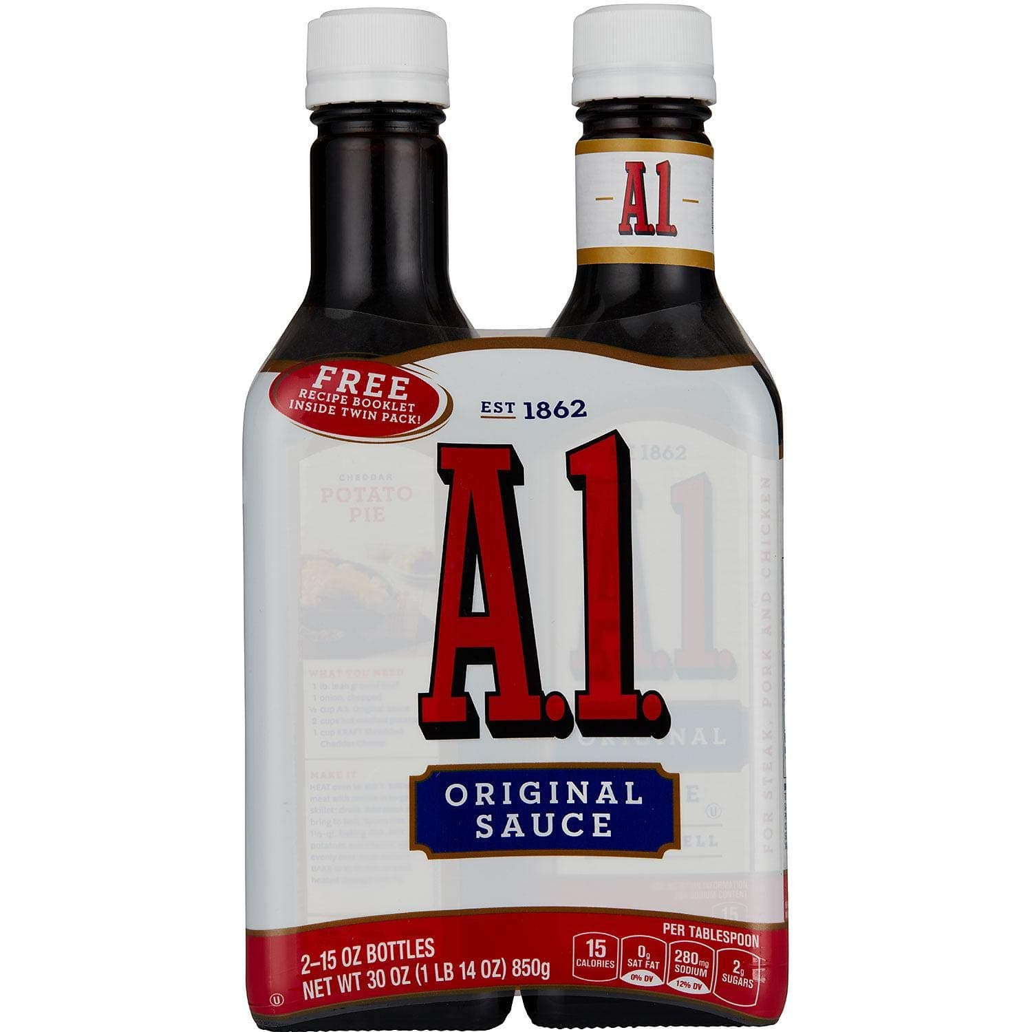 A-1 Steak Sauce - 2/15oz bottles