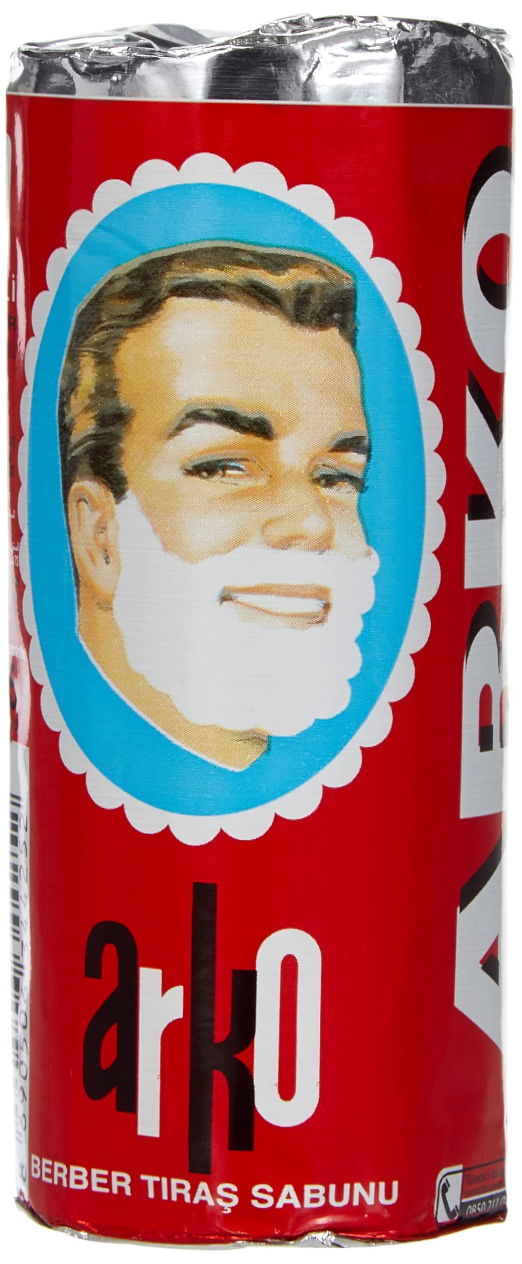 Arko Shaving Cream Soap, 6 Pieces, 450 gram