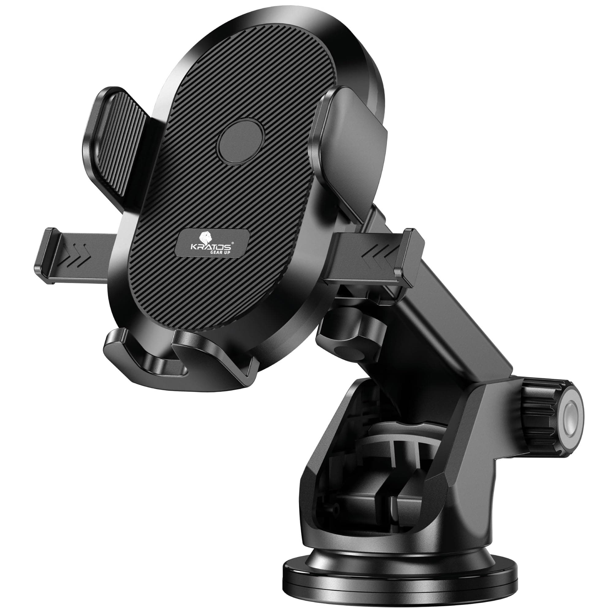 Grip X2 car Mobile Holder for Dashboard with 360 Degree Rotation Phone Holder in car with Quick Release Button, Strong Suction Cup Mount for Windshield & Dashboard, Mobile Holder for car