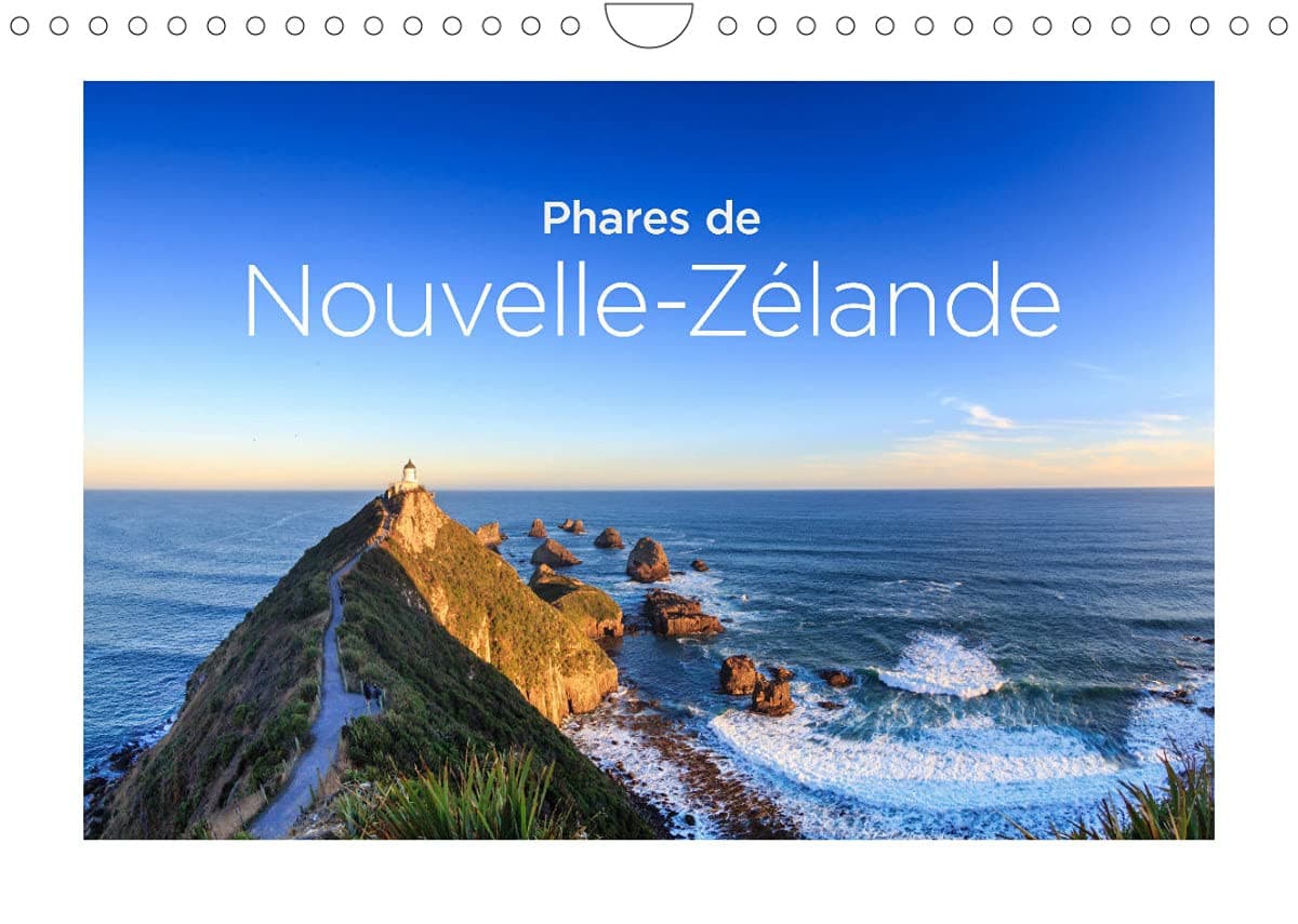 Phares de Nouvelle-Zélande (Calendrier mural 2022 DIN A4 horizontal): Les plus beaux phares de la côte néo-zélandaise. (Calendrier mensuel, 14 Pages )