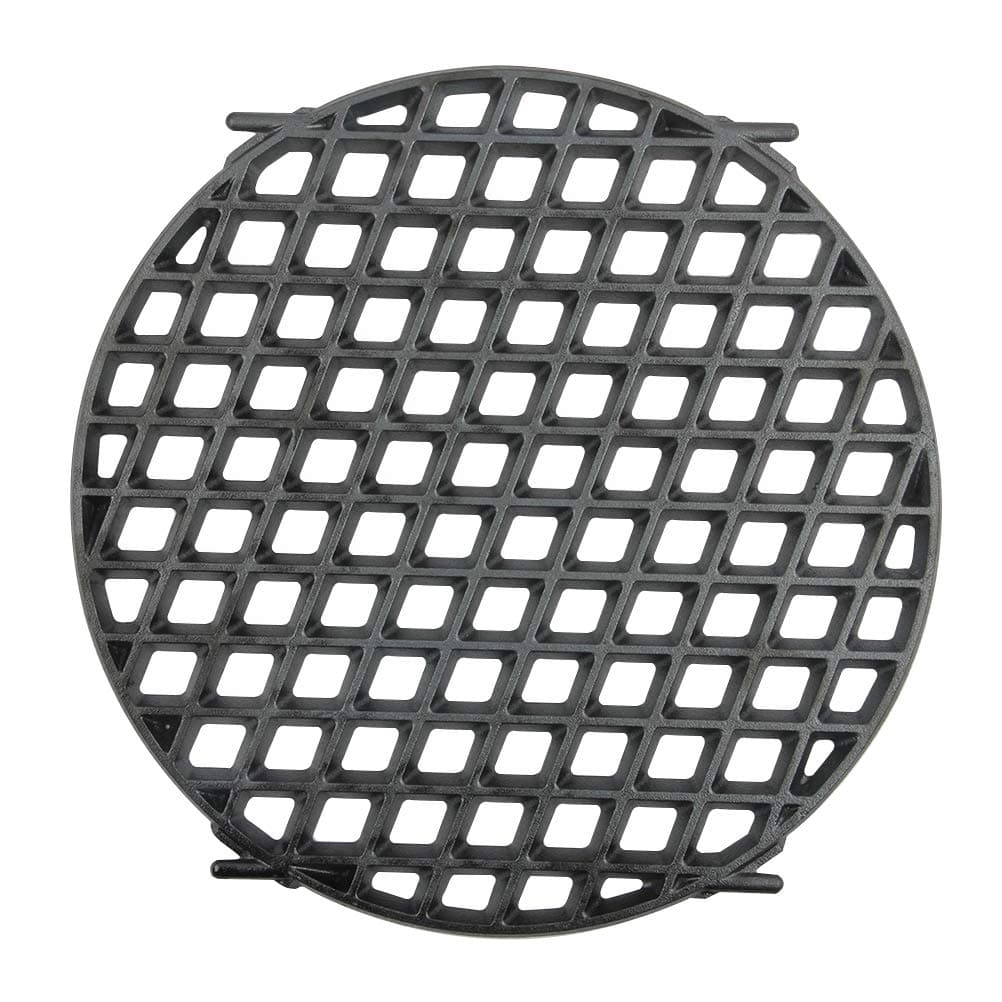 Cast Iron Sear Grate Replacement for Weber 8834 Gourmet BBQ System Use with 22.5" Weber Gourmet BBQ System,Diameter 11.9 Inch Pre-Seasoned Cooking Grid - Enhance Your Grilling Experience