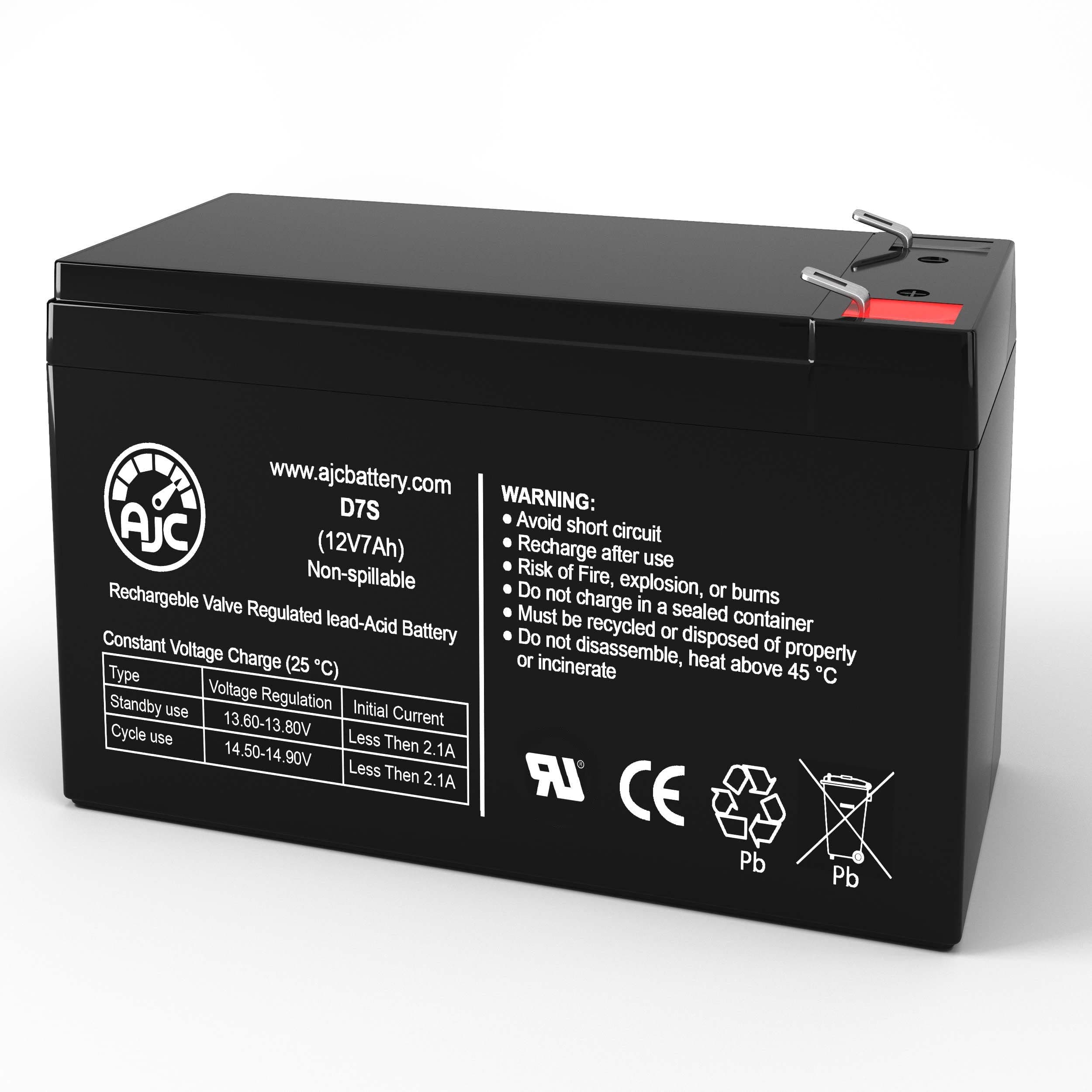 Battery Compatible with Long Way LW-6FM7.6 12V 7Ah Sealed Lead Acid Battery