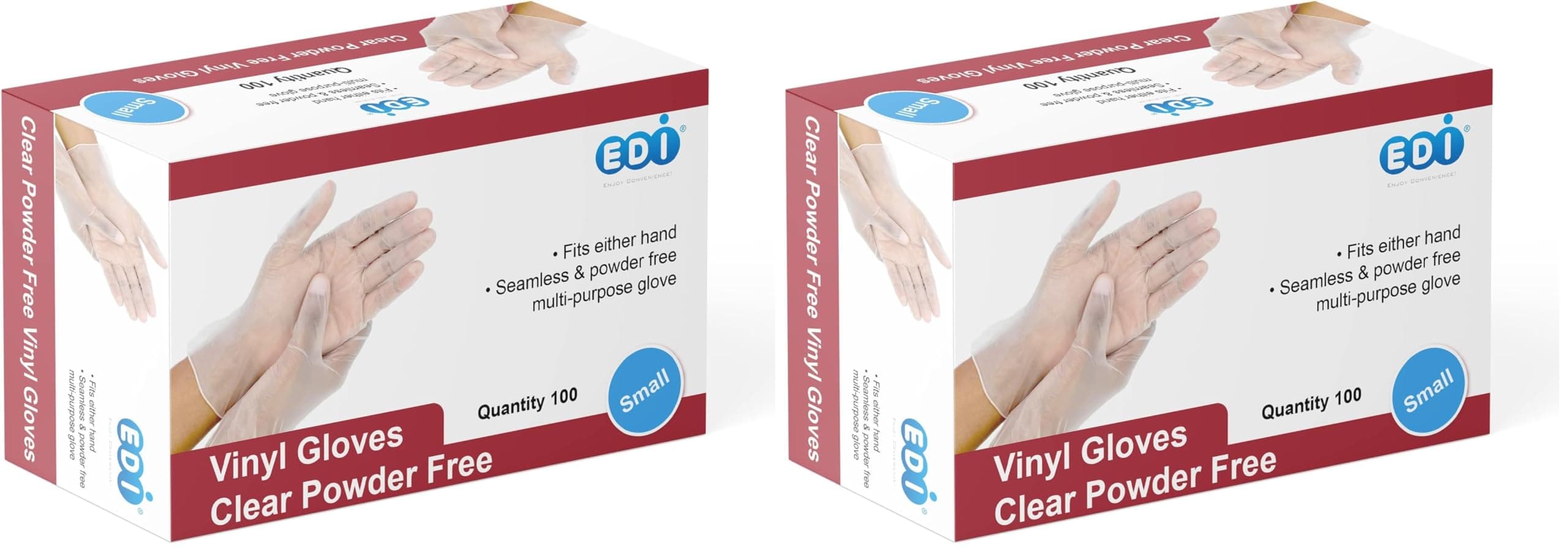 EDI Disposable Vinyl Gloves