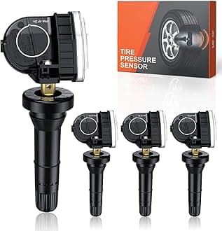 TPMS Sensors, 315MHZ Tire Pressure Monitor System Sensor for Ford F-Series 2017-2022 Escape 2020-2022 Fusion 2017-2021,Lincoln MKX 2016-2021 MKC 2018-2020 Nautilus 2019-2021 FR3Z1A189A, 4 Pack