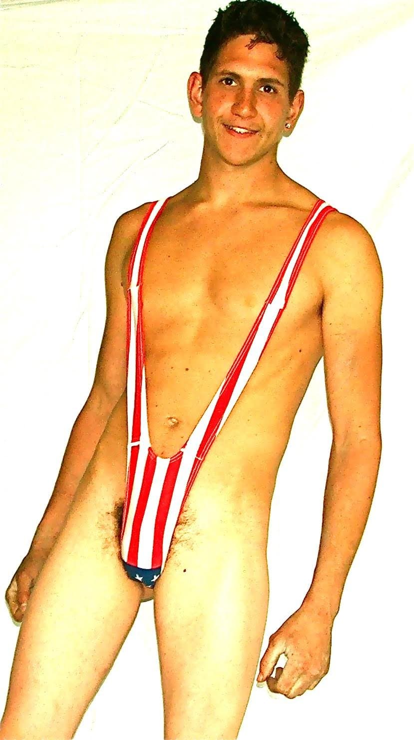 Calooliv Borat Stars & Stripes Mankini