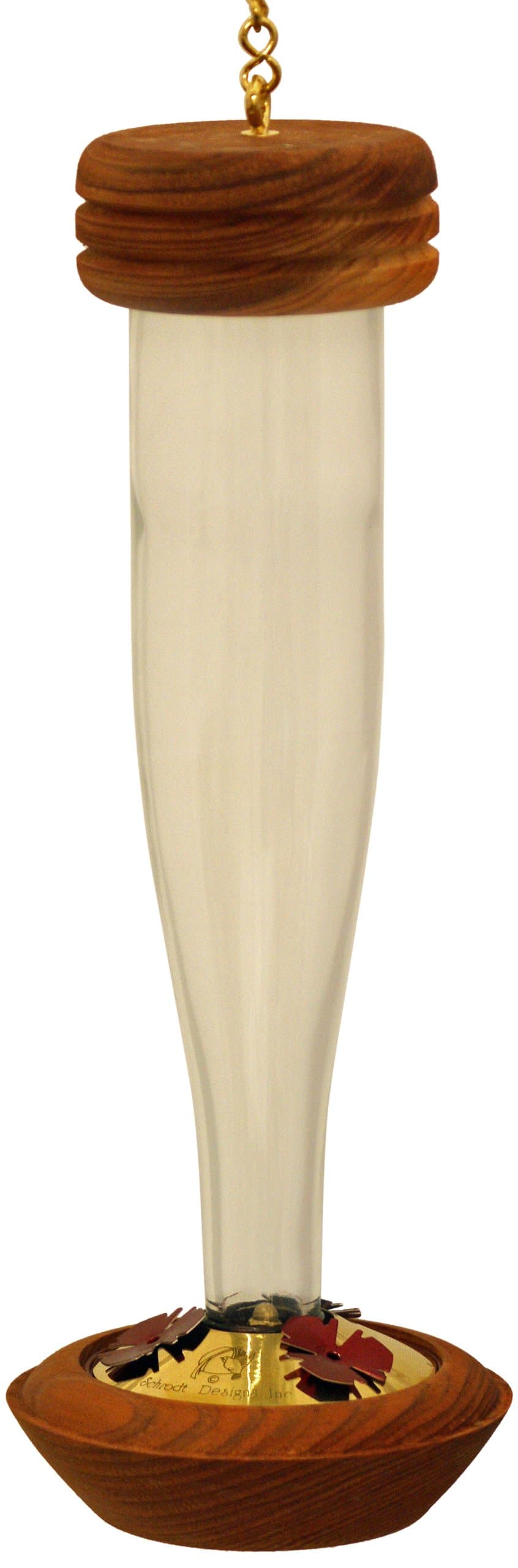 Schrodt Designs Model HBL-C Crystal Hummingbird Feeder