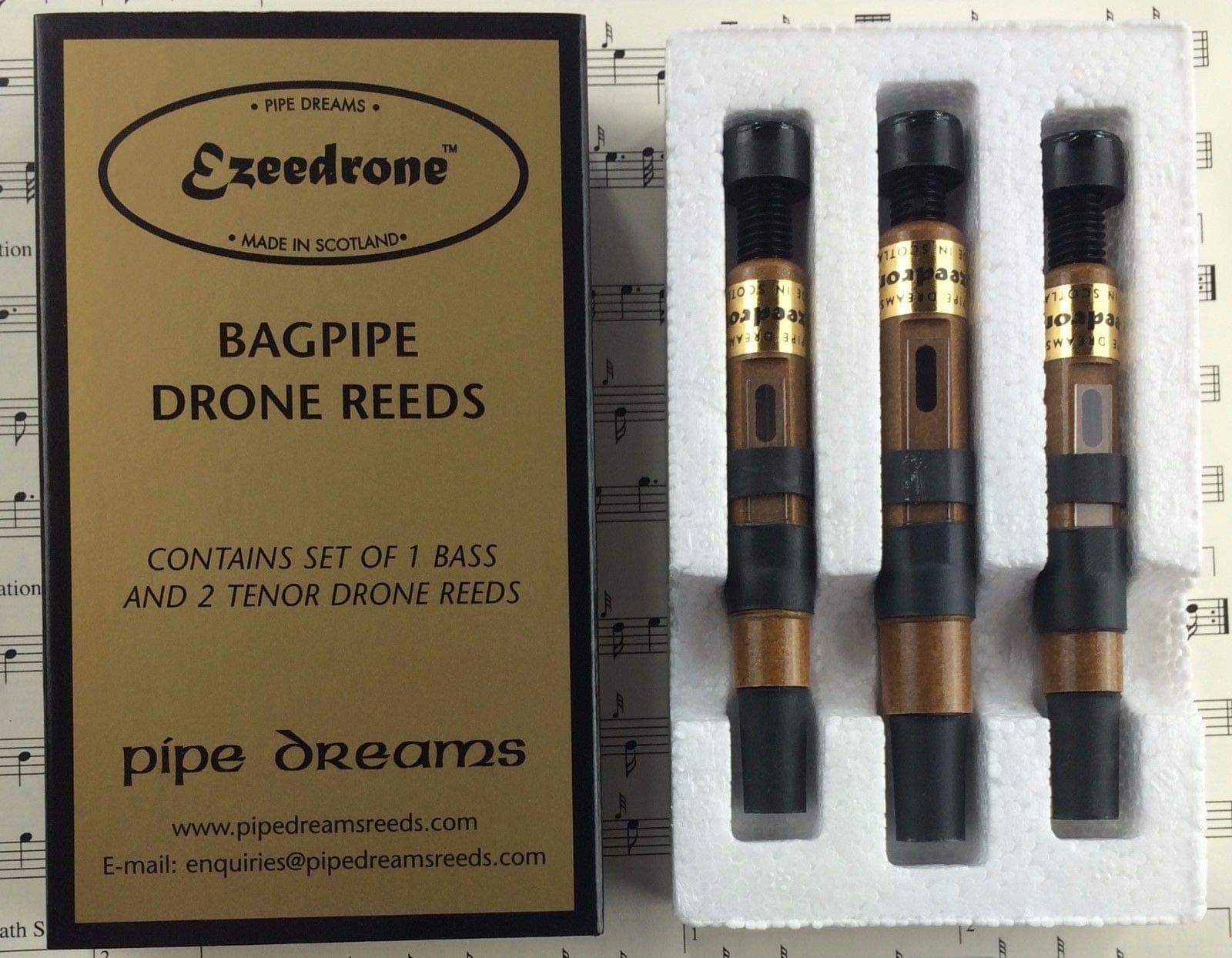 Bagpipe Drone Reeds two tenors and a Bass