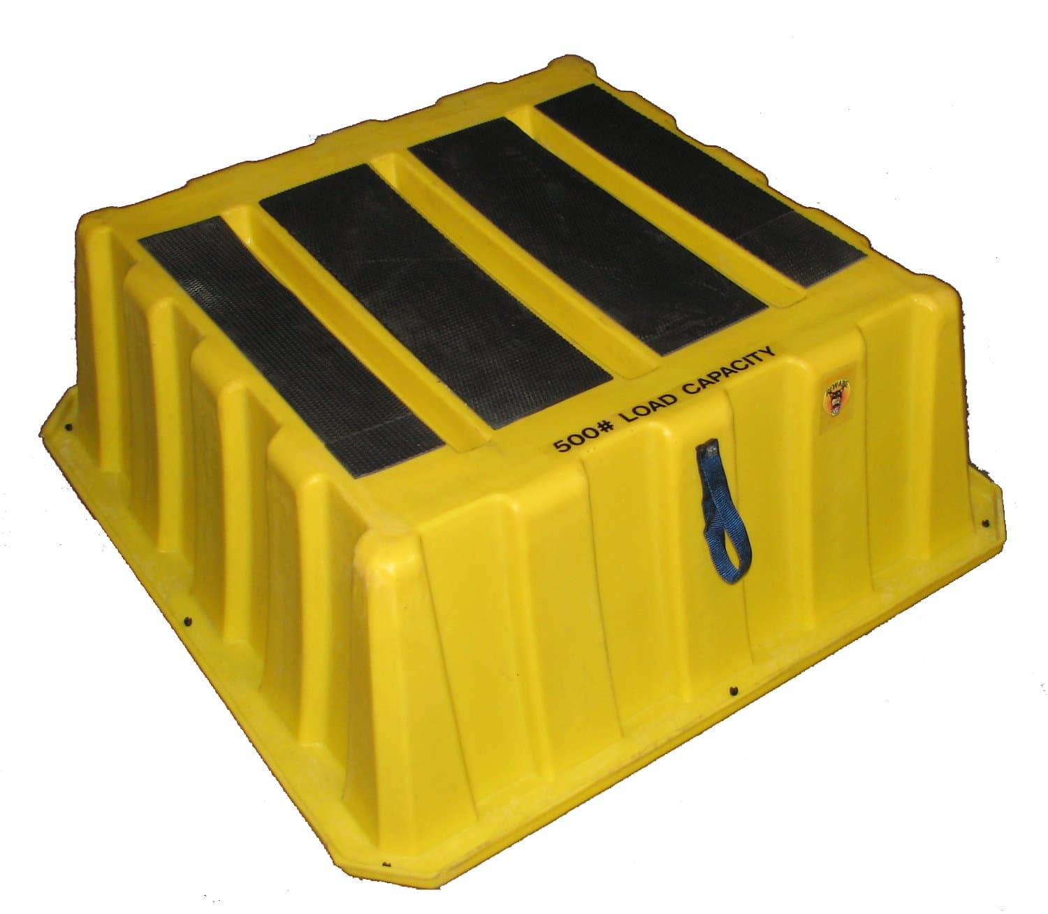 Dixie Poly NBST-1 Nestable Step Stool, 500 lbs Capacity, 36" Width x 14" Height x 36" Depth