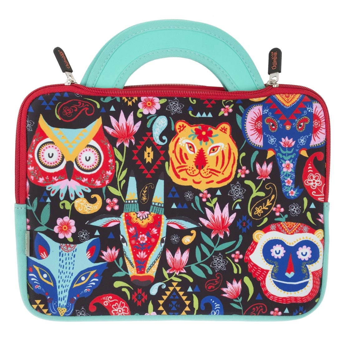 Masked Animals Laptop Sleeve - 11.6inches