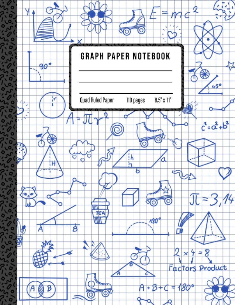 Graph Paper Composition Notebook