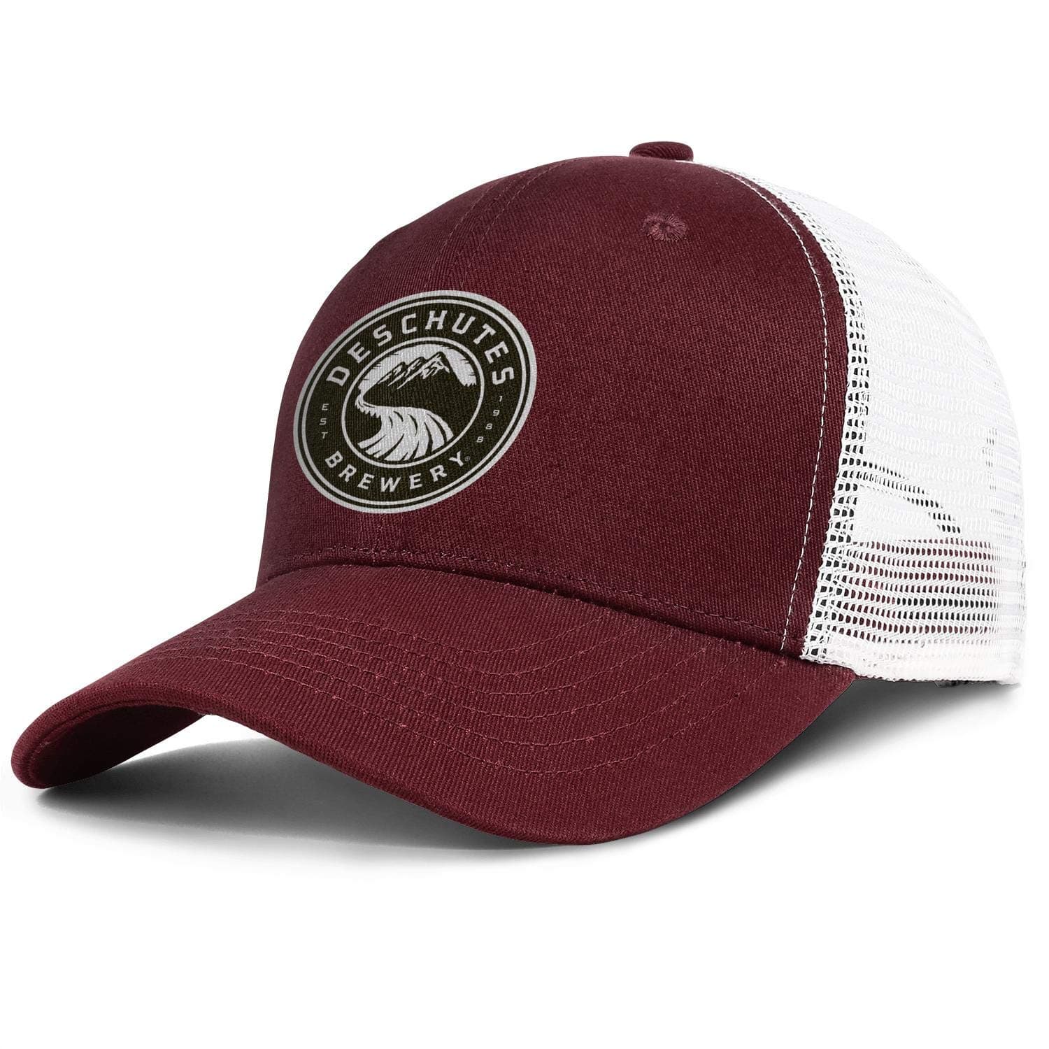 Deschutes-Brewery-Logo- Mens Womens Baseball Hats Adjustable Classic Snapback Hat Cap